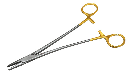 超硬チップ付メーヨーヘガール持針器
